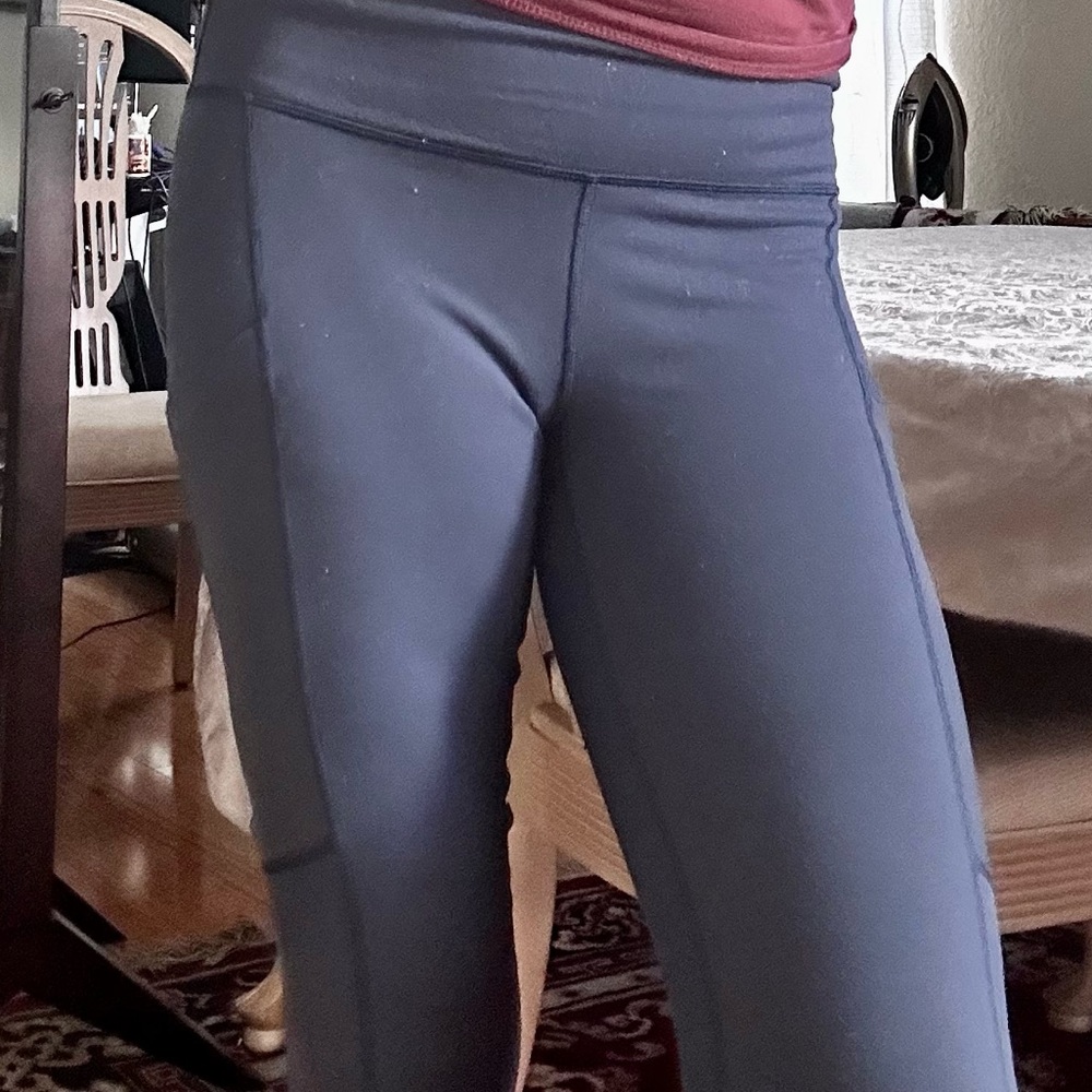 Fabletics Navy Power Hold Compression Leggings , … - image 3